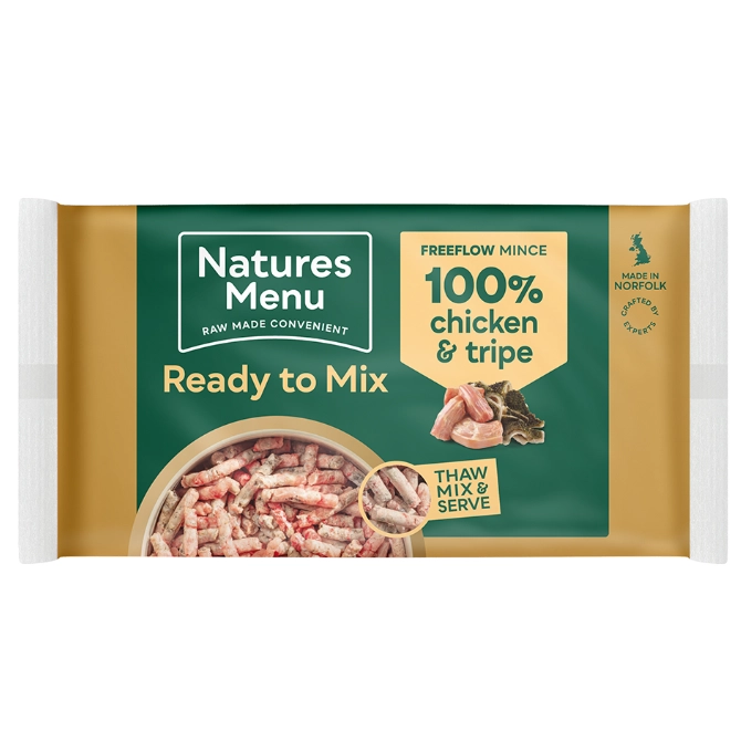 Natures Menu Raw Dog Food Chicken & Tripe Mince