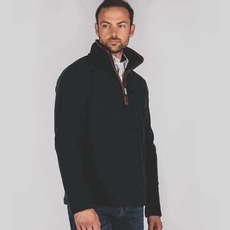 schoffel half zip fleece