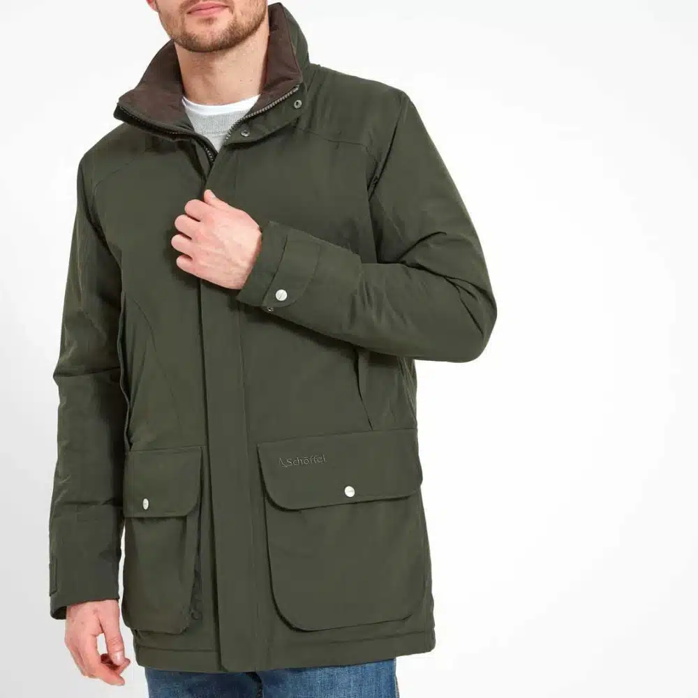 Schoffel Mens Snipe II Coat Forest