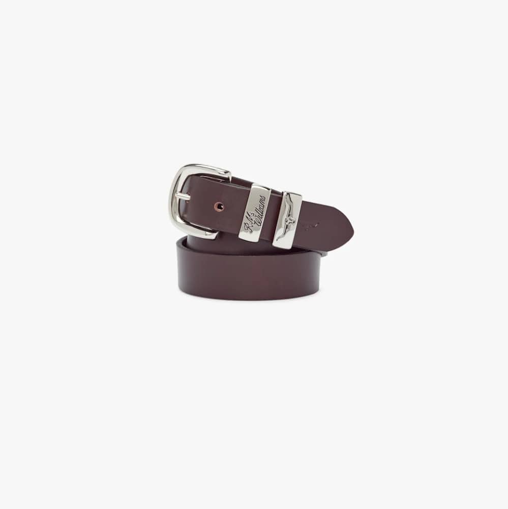 RM Williams 3 Piece Solid Hide Belt