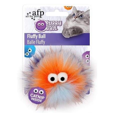 Fur ball cat hotsell toy