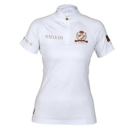 Shires Aubrion Team Short Sleeve Base Layer Ladies