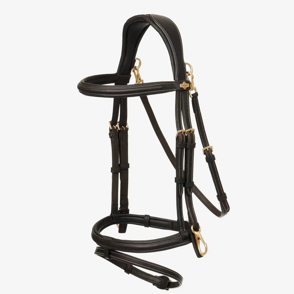 LeMieux Kudos Work Bridle Brown