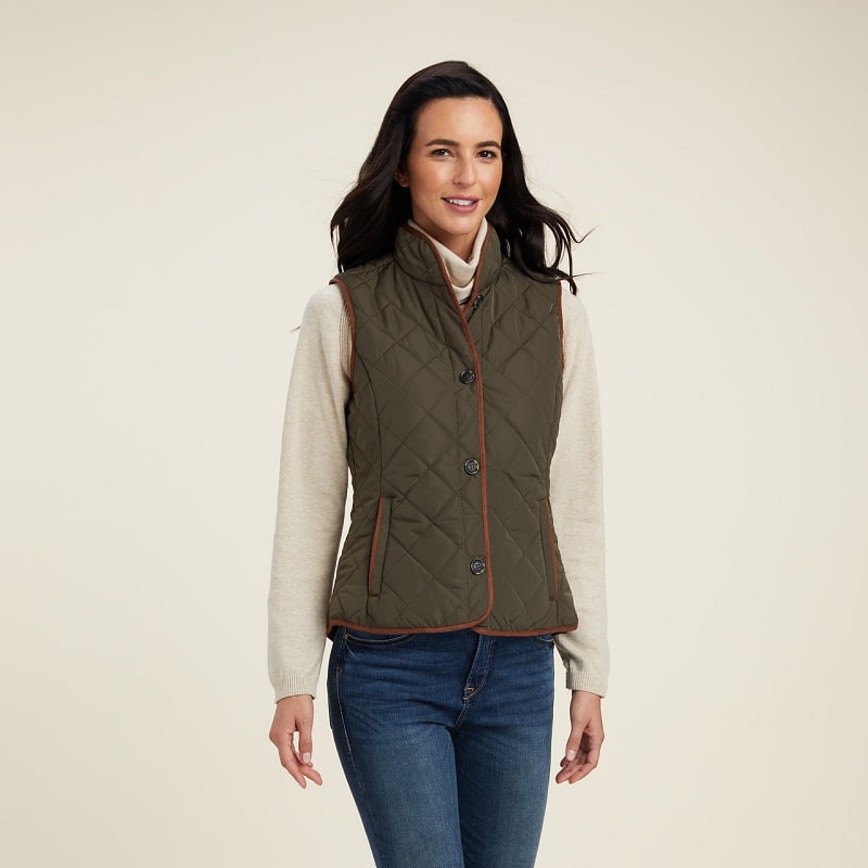 Ariat Country Woodside 2.0 Vest Gilet Earth | Wadswick