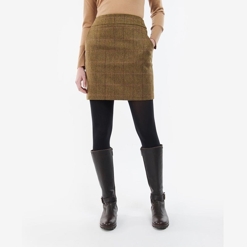 Tweed skirt on sale joules