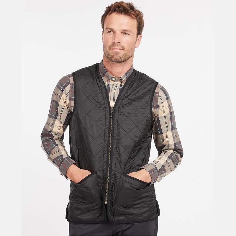 Barbour liner sales mens