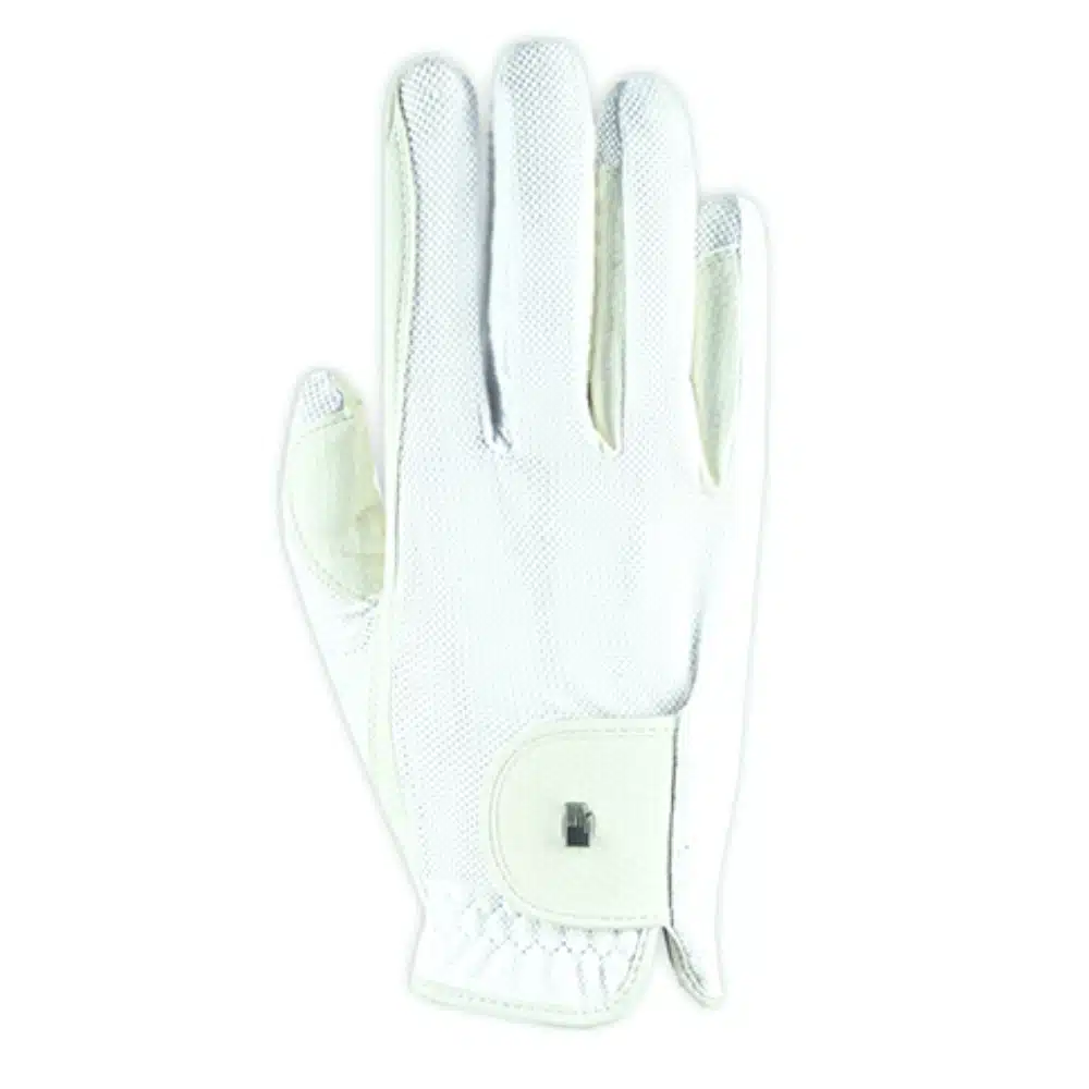 Roeckl Grip Lite Riding Gloves White