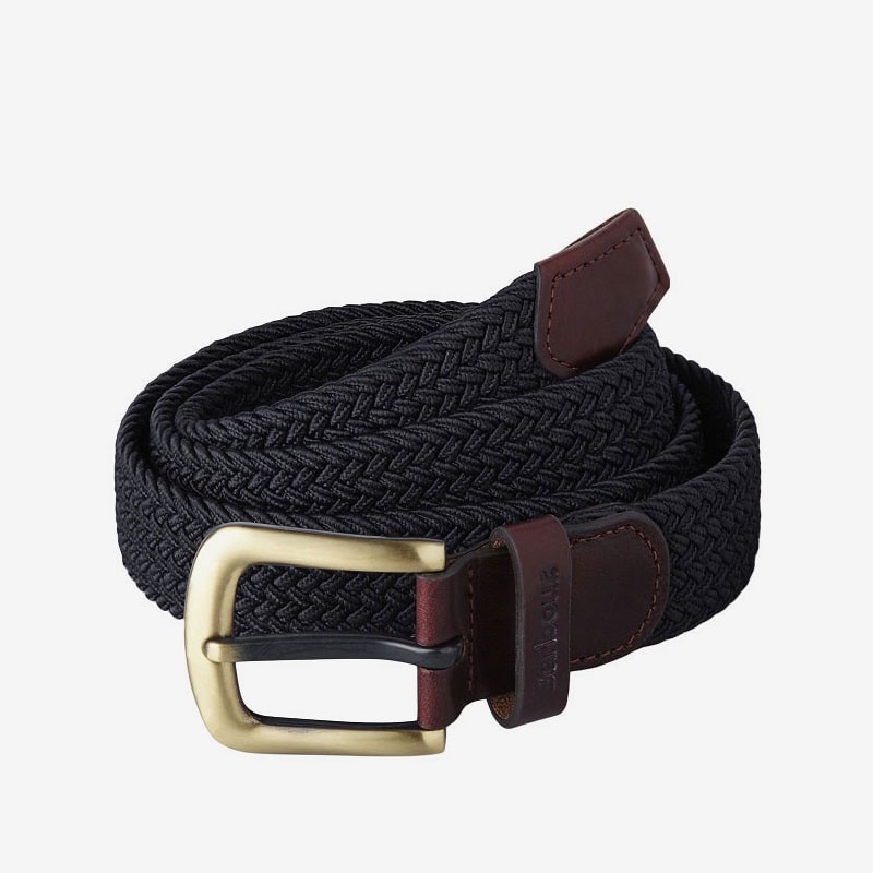 barbour mens belt