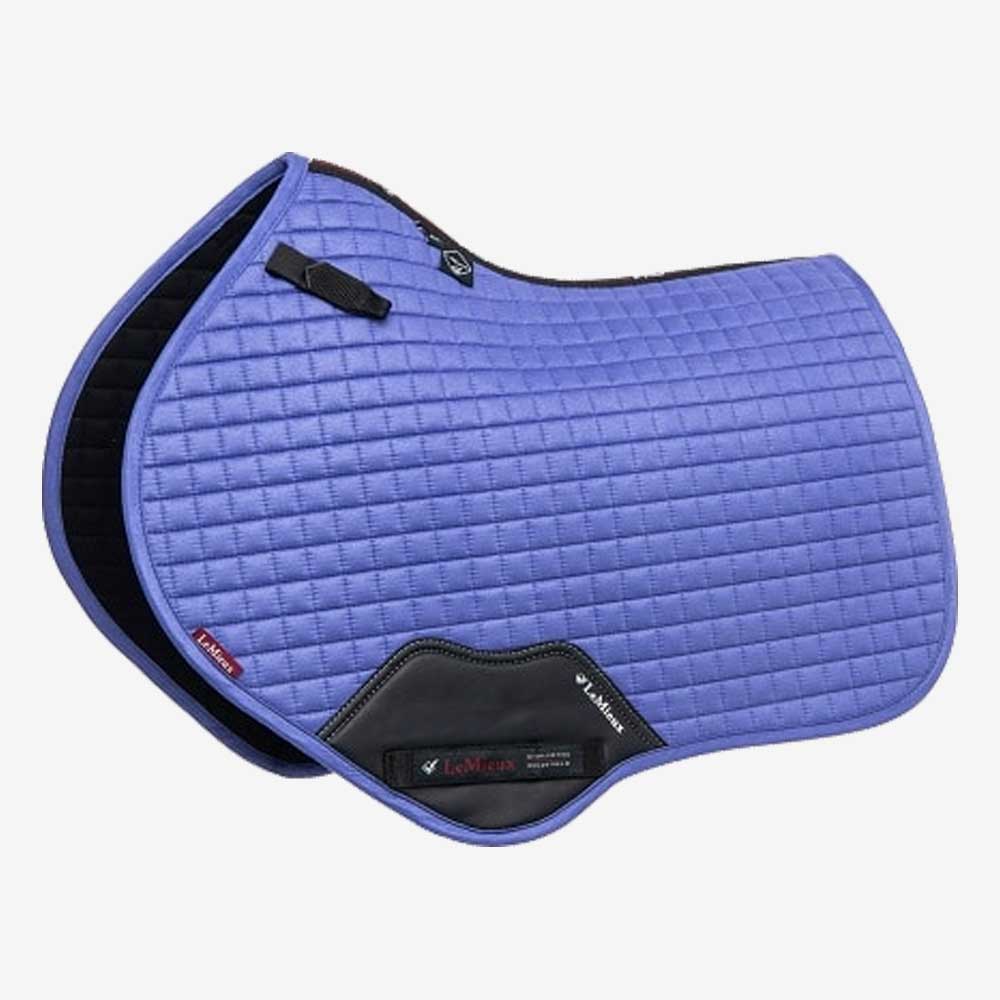 LeMieux Suede CC Saddle Pad Bluebell Wadswick Ltd.