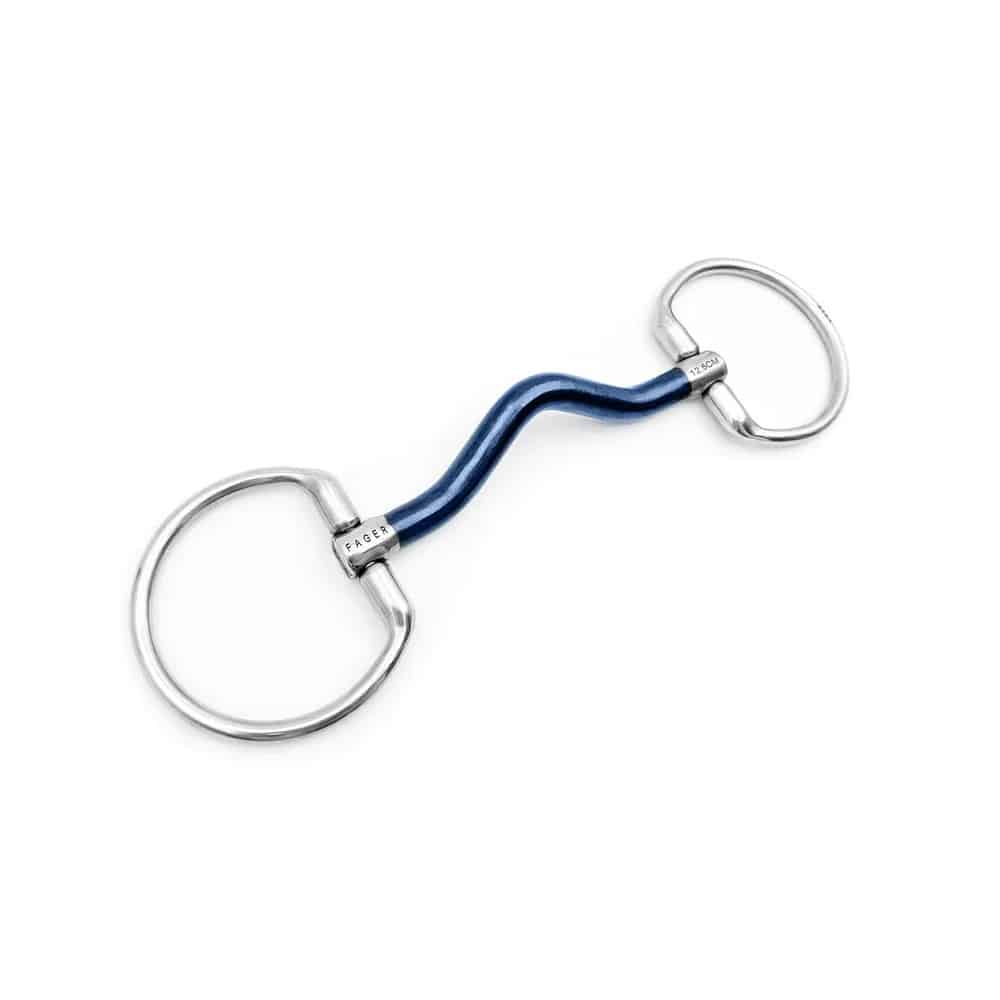 Fager Harald Sweet Iron Fixed Ring Snaffle