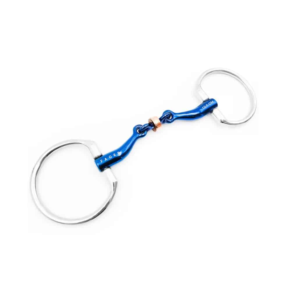 Fager Sally Titanium Fixed Ring Snaffle