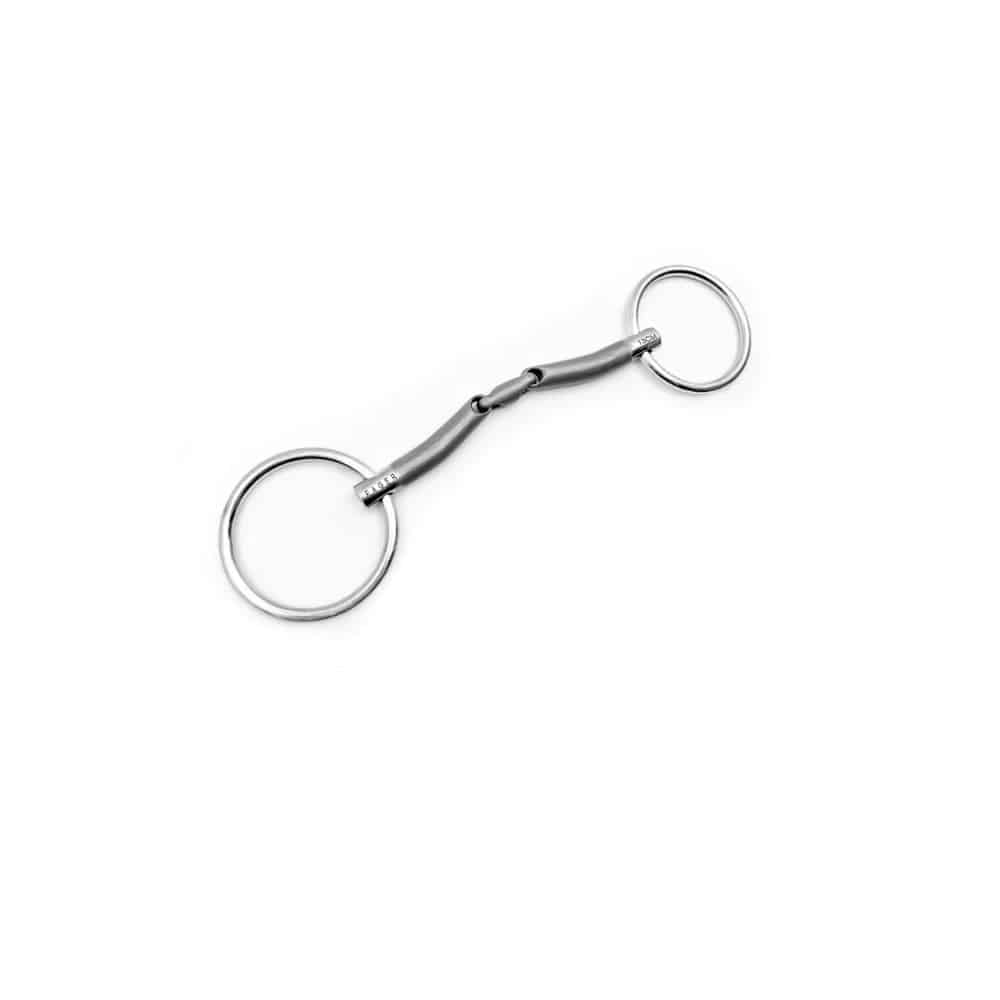 Fager Milton Sweet Iron Loose Rings Bradoon Snaffle