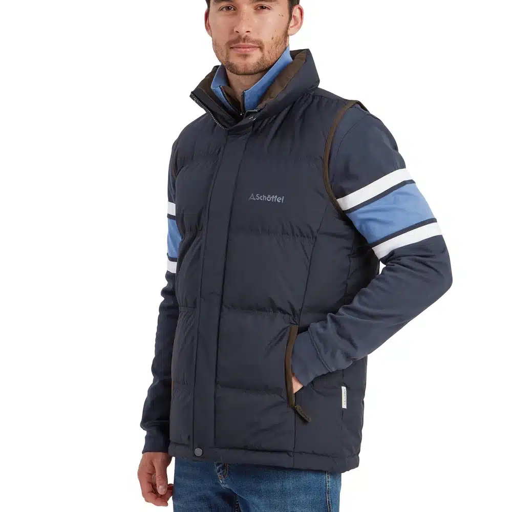 Schoffel Mens Twickenham II Gilet Navy