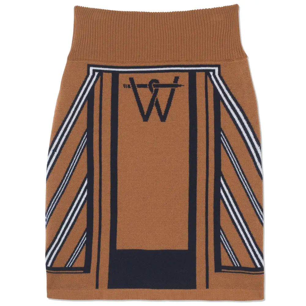 Waring Brooke Eclipse Pencil Skirt Tan