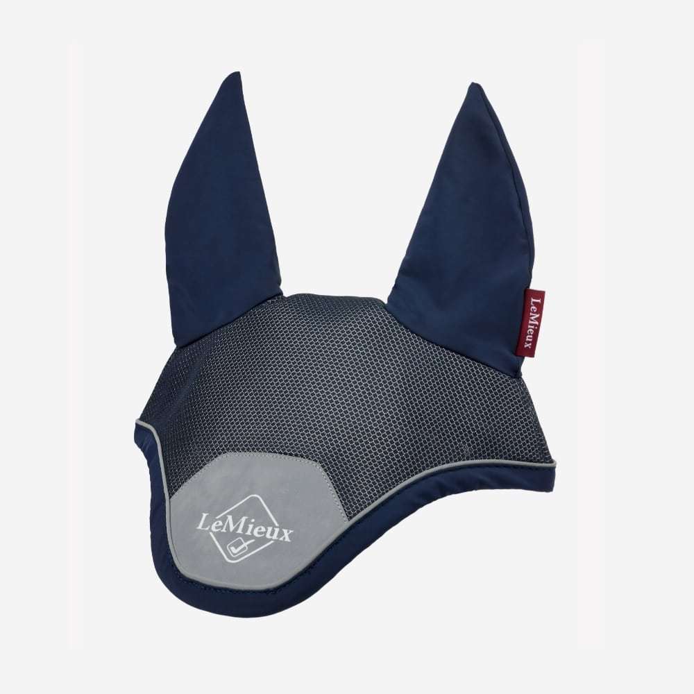 LeMieux Reflective Fly Hood Navy