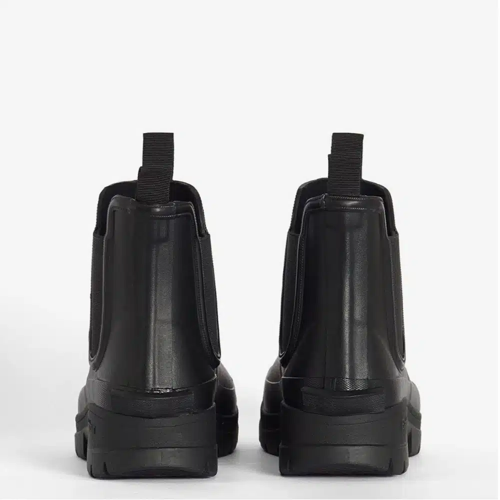 Barbour Mens Nimbus Chelsea Wellington Boots Black 4