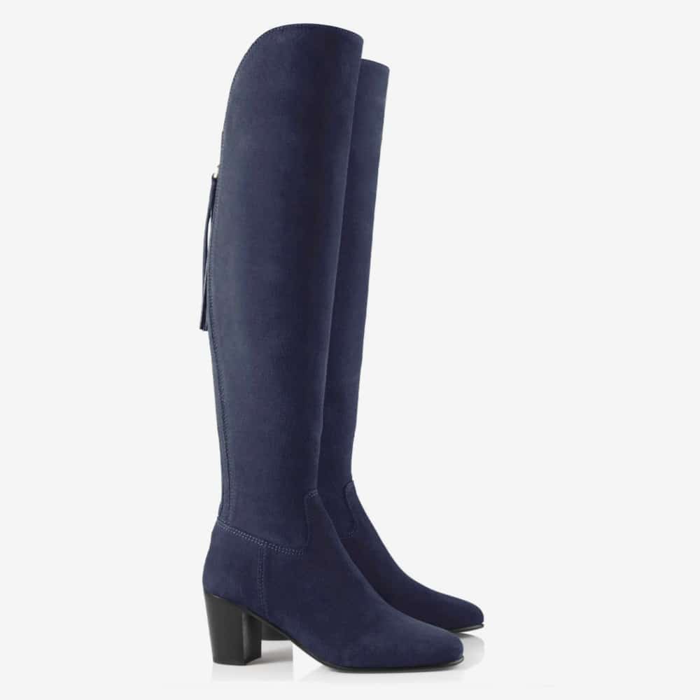 boots with pearl heel