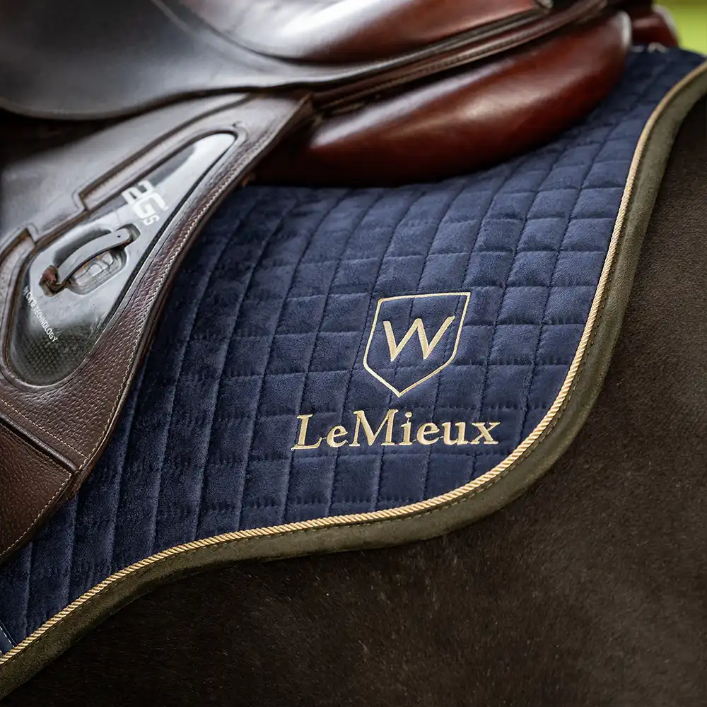 Wadswick and LeMieux Collection close up of saddlepad