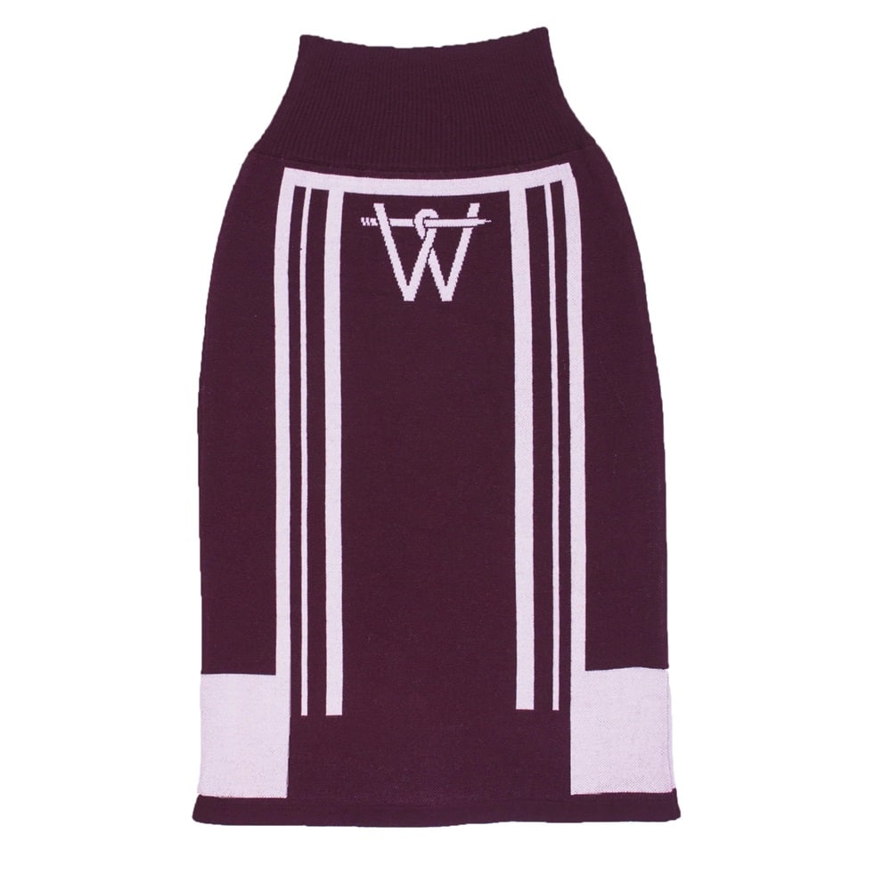 Waring Brooke Baroque Skirt Plum