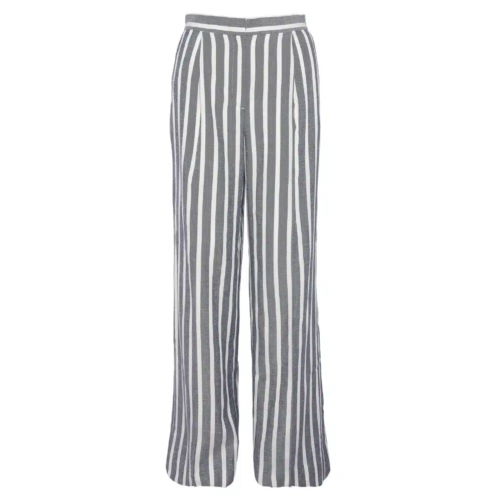 Barbour Ladies Annalise Striped Trousers Navy Stripe