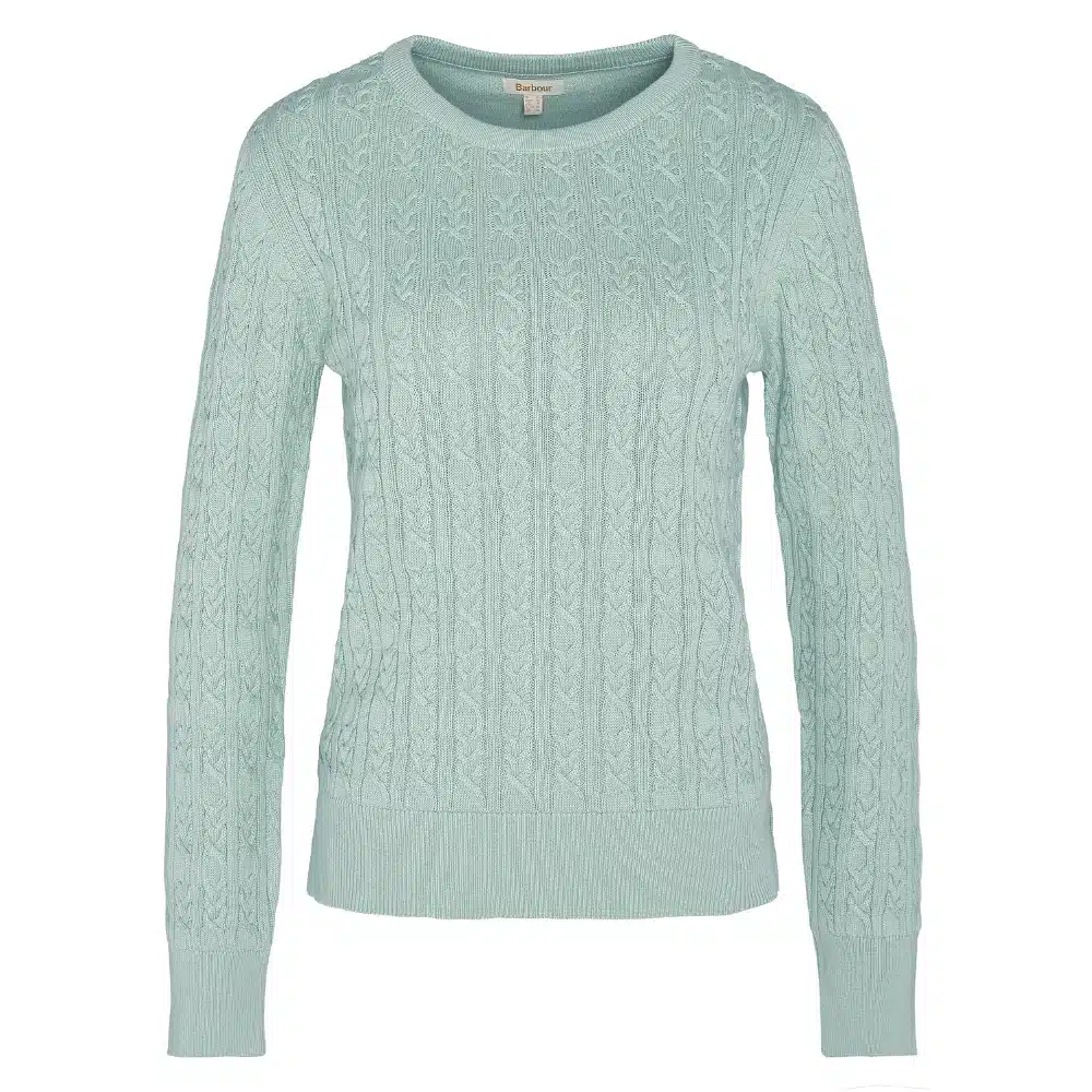 Barbour Ladies Hampton Knitted Jumper Bayleaf