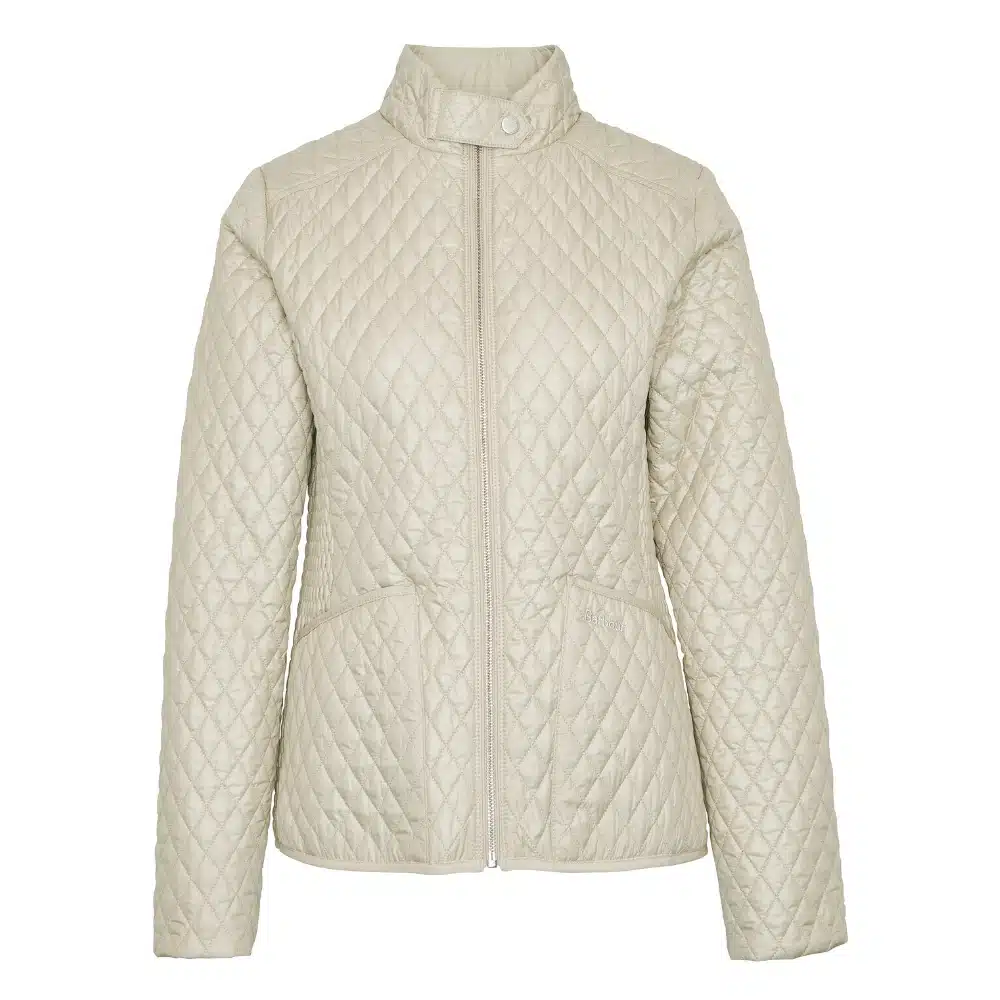 Barbour Ladies Swallow Quilted Jacket Light Sand