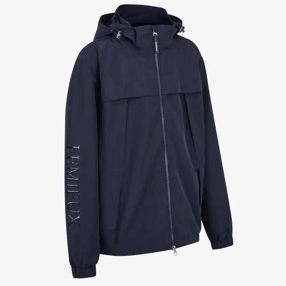 LeMieux Childrens Young Rider Dolcie Waterproof Jacket Navy