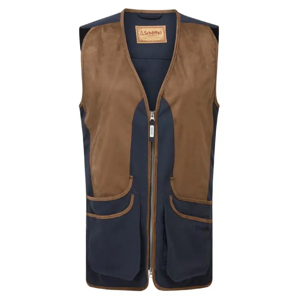 Schoffel Ladies Edenham Clay Vest Navy