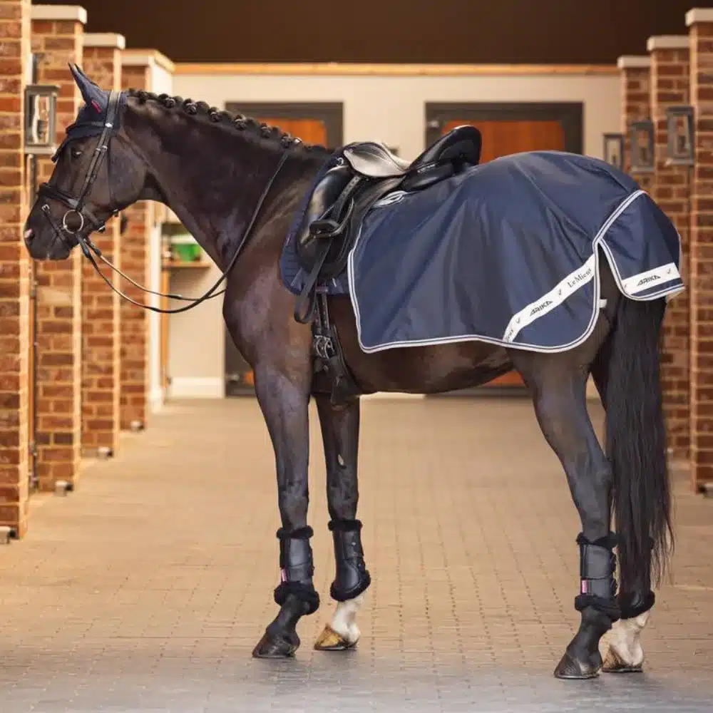 LeMieux Arika Waterproof Quarter Sheet Navy
