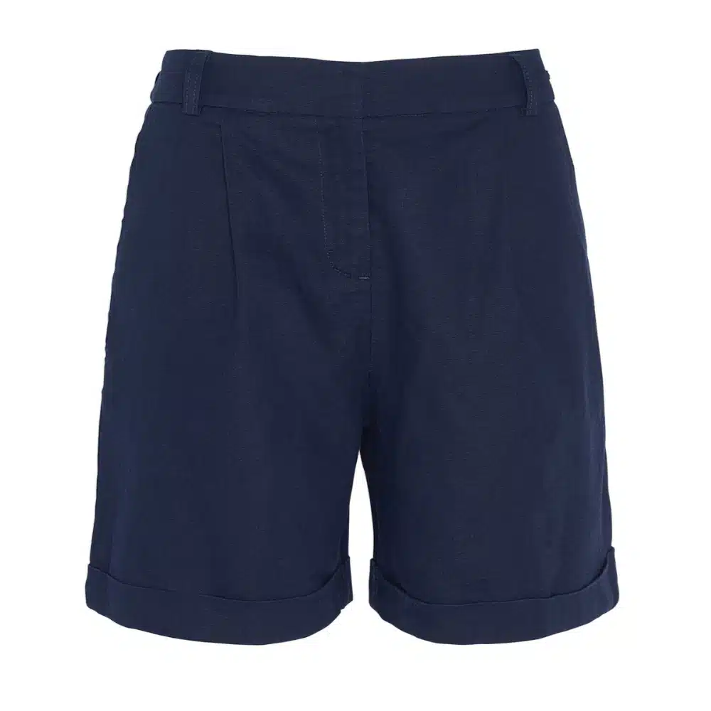 Barbour Ladies Darla Tailored Shorts Navy