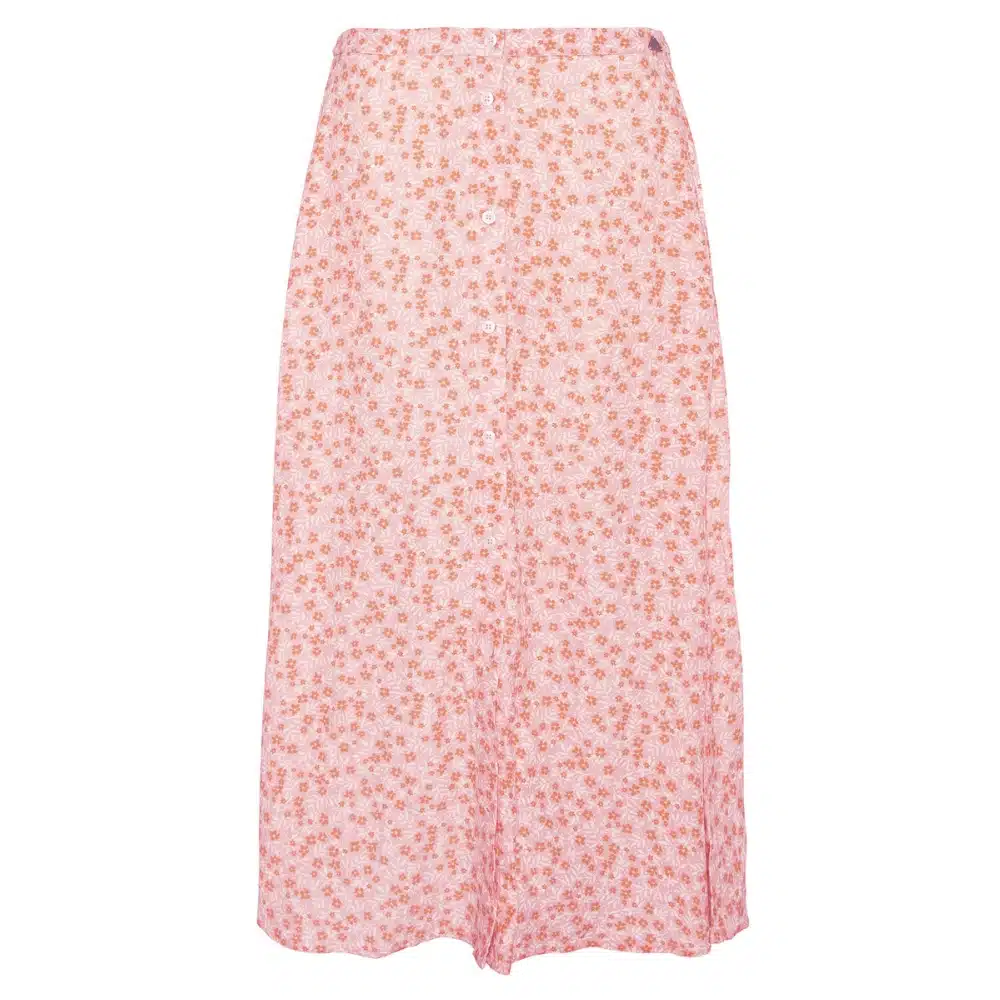 Barbour Ladies Sandgate Floral Midi Skirt Multi