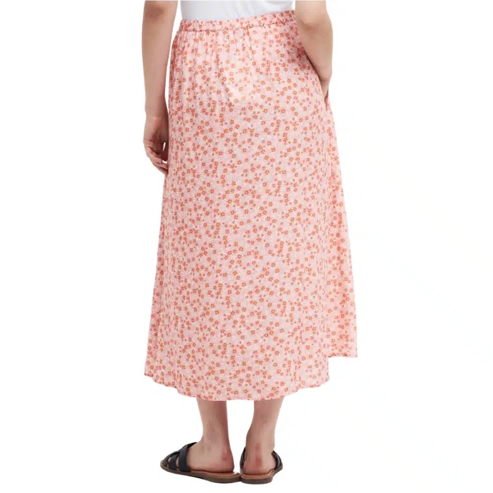 Barbour Ladies Sandgate Floral Midi Skirt Multi4