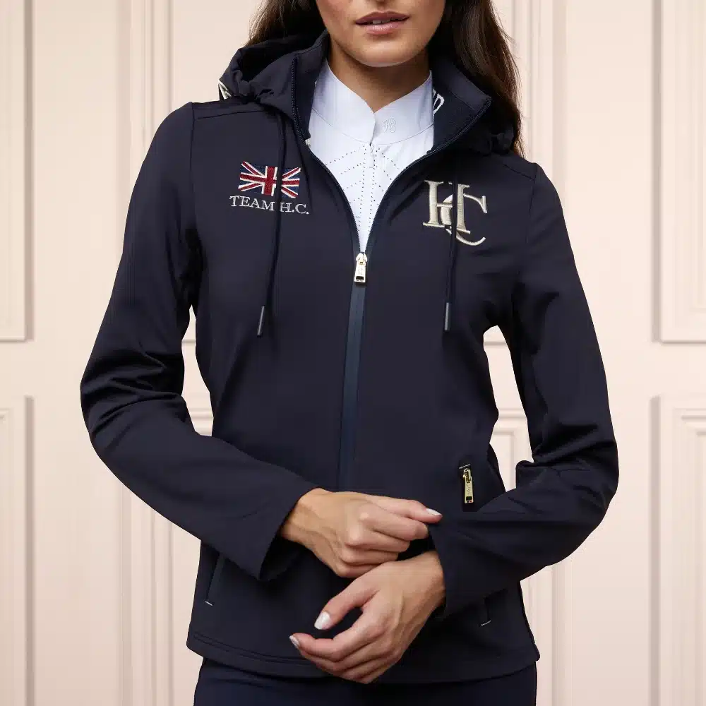 Holland Cooper Ladies Rocana Softshell Jacket Ink Navy