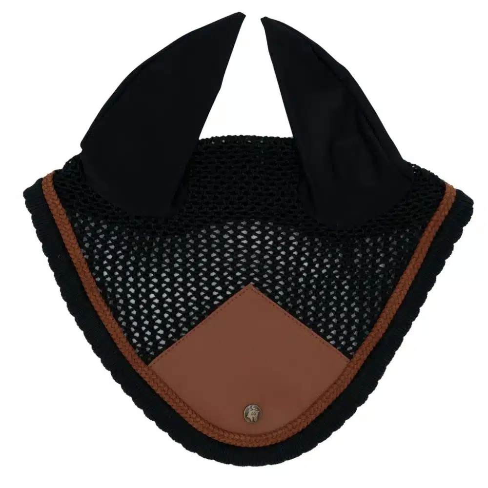Sixteen Cypress Fly Veil Black & Cognac