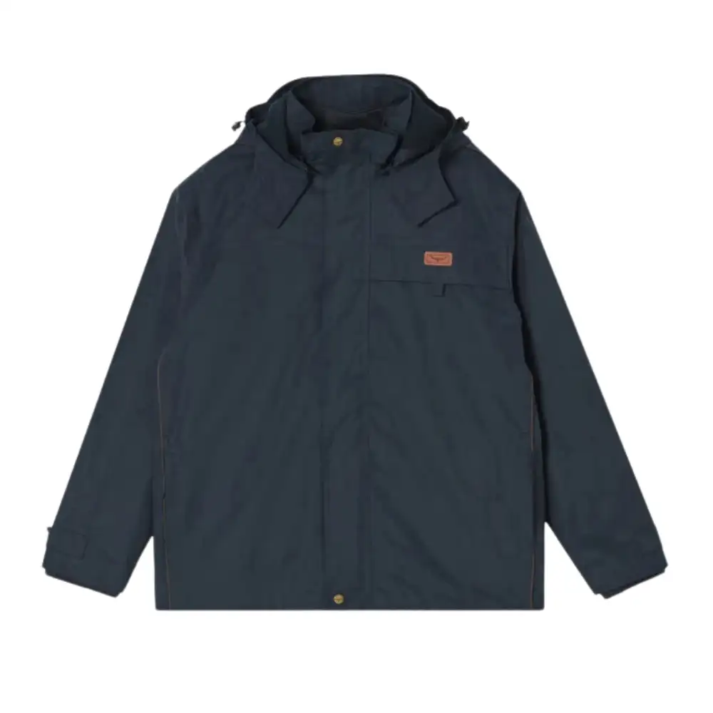 R.M.WIlliams Mens Rockley Jacket Navy/Ironbark