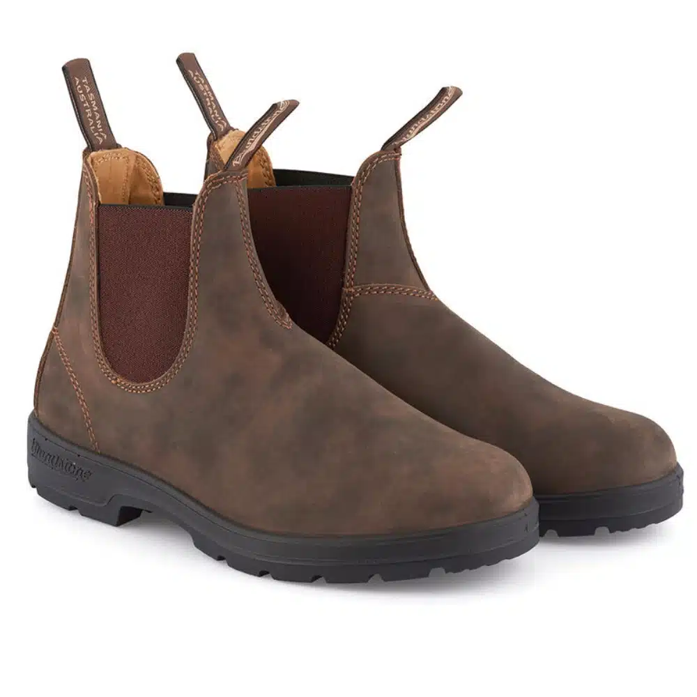 Blundstone 585 Unisex Chelsea Boot Rustic Brown