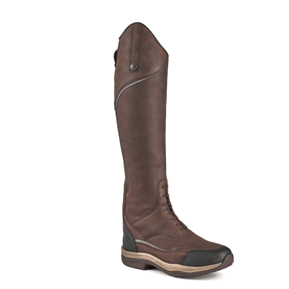 Shires Moretta Voltana Long XGRIP Boots Brown
