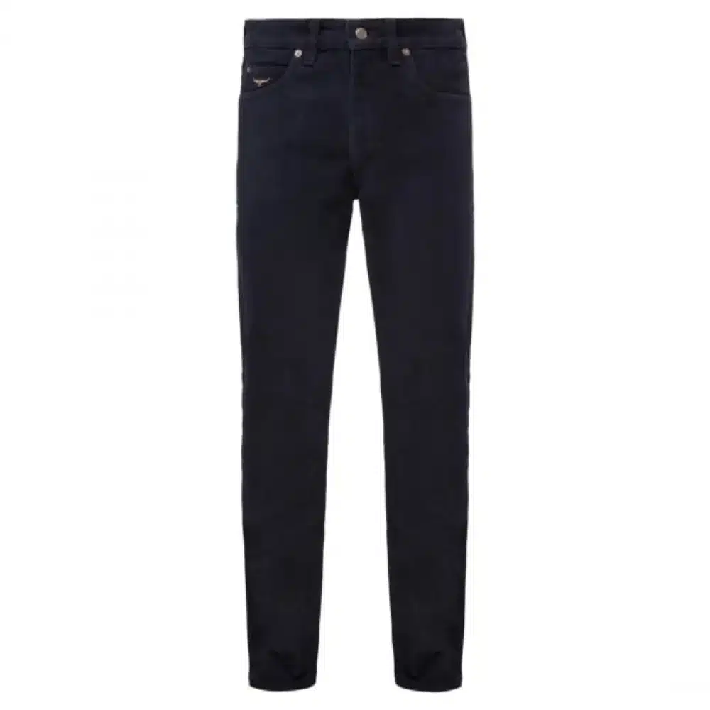 R.M.Williams Mens Overseer Jeans Steel Blue