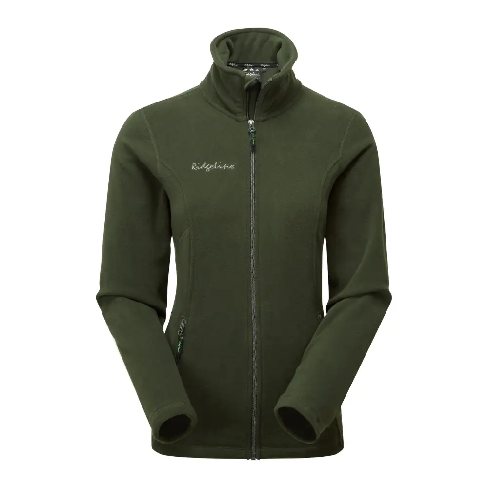 Ridgeline Ladies Hinterland Zip Fleece Olive