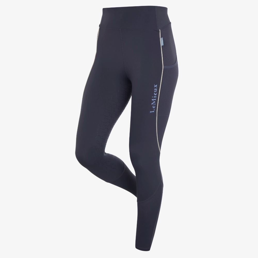 LeMieux X Esme Ladies Mesh Pull On Breech Dusk Blue