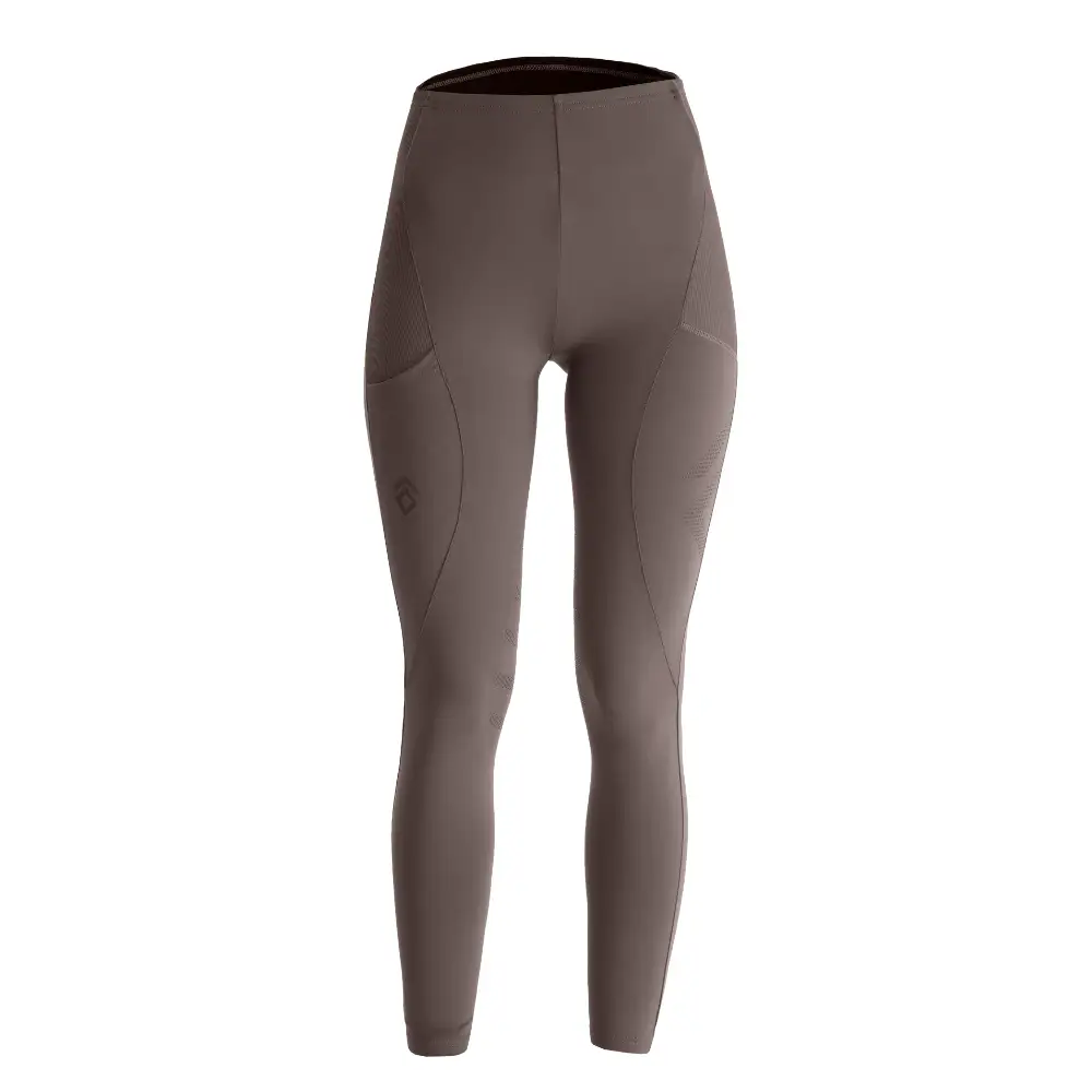 Aztec Diamond Ladies Core Leggings Knee Grip Fawn