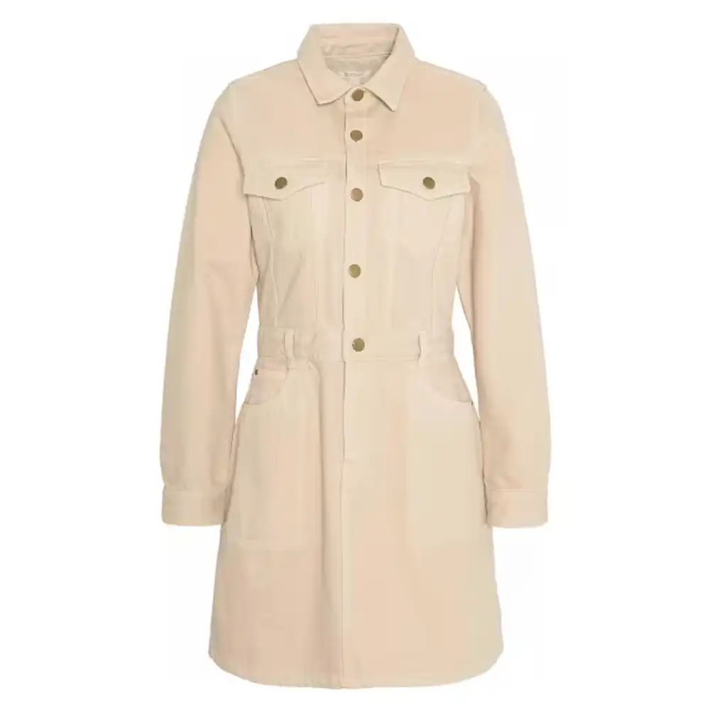 Barbour Ladies Marnie Dress White Pepper