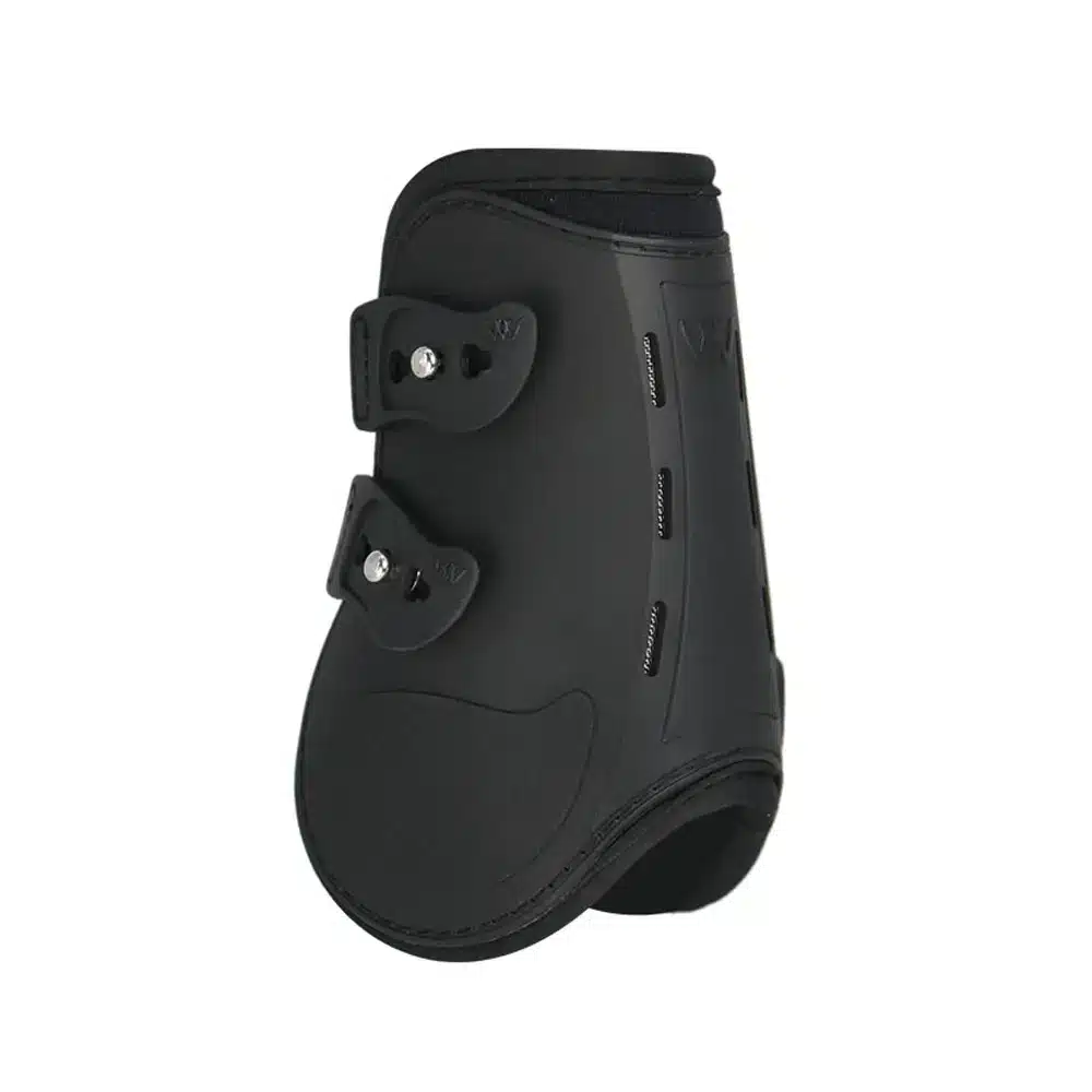 Woof Vision Fetlock Boot Black Steel