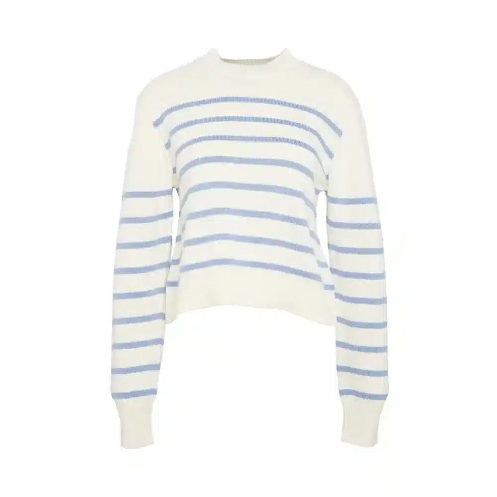Barbour Ladies Emery Knitted Jumper Cloud Blue Sky