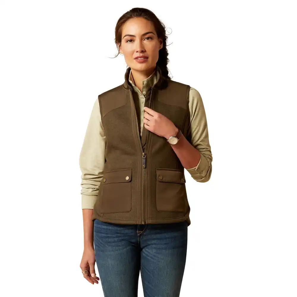 Ariat Ladies Millbrae Gilet Earth