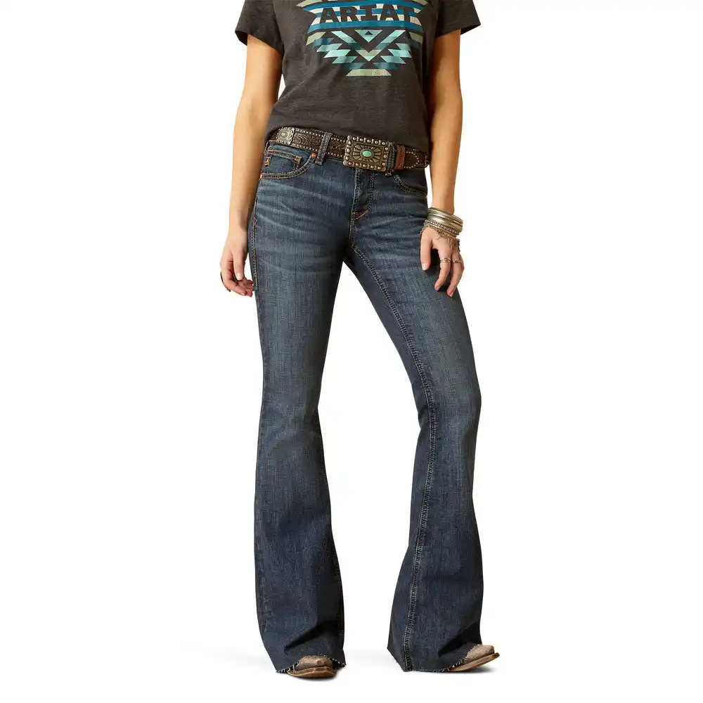 Ariat Ladies Perfect Rise Kallie Flare Jean Florida