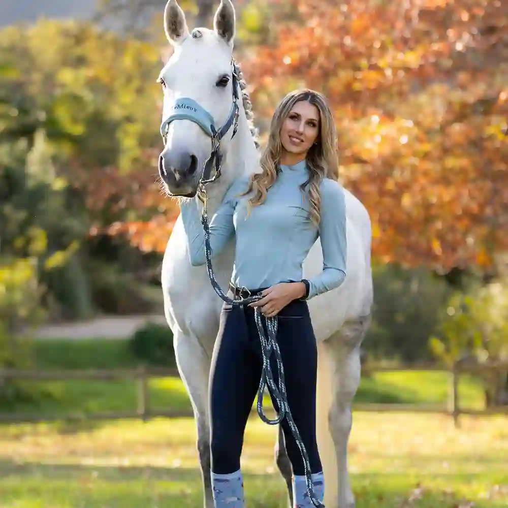 LeMieux Glacier & Petrol For the Rider