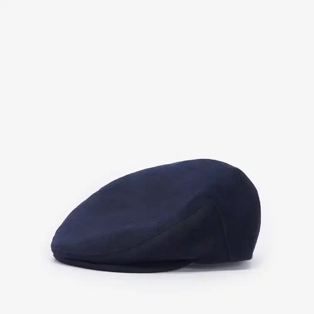 Barbour Mens Conon Flat Cap Navy