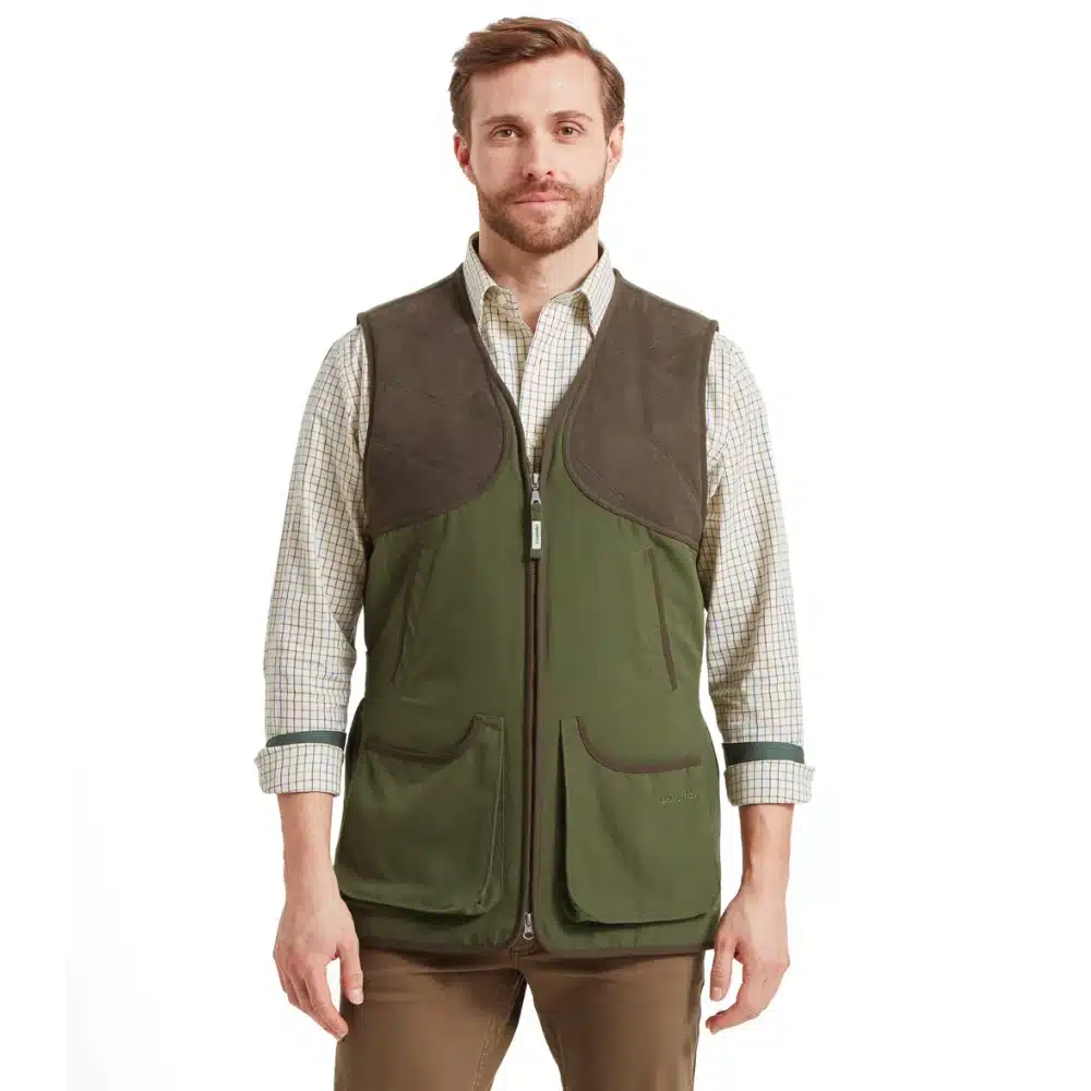 Schoffel Mens Stamford Vest II Hunter Green