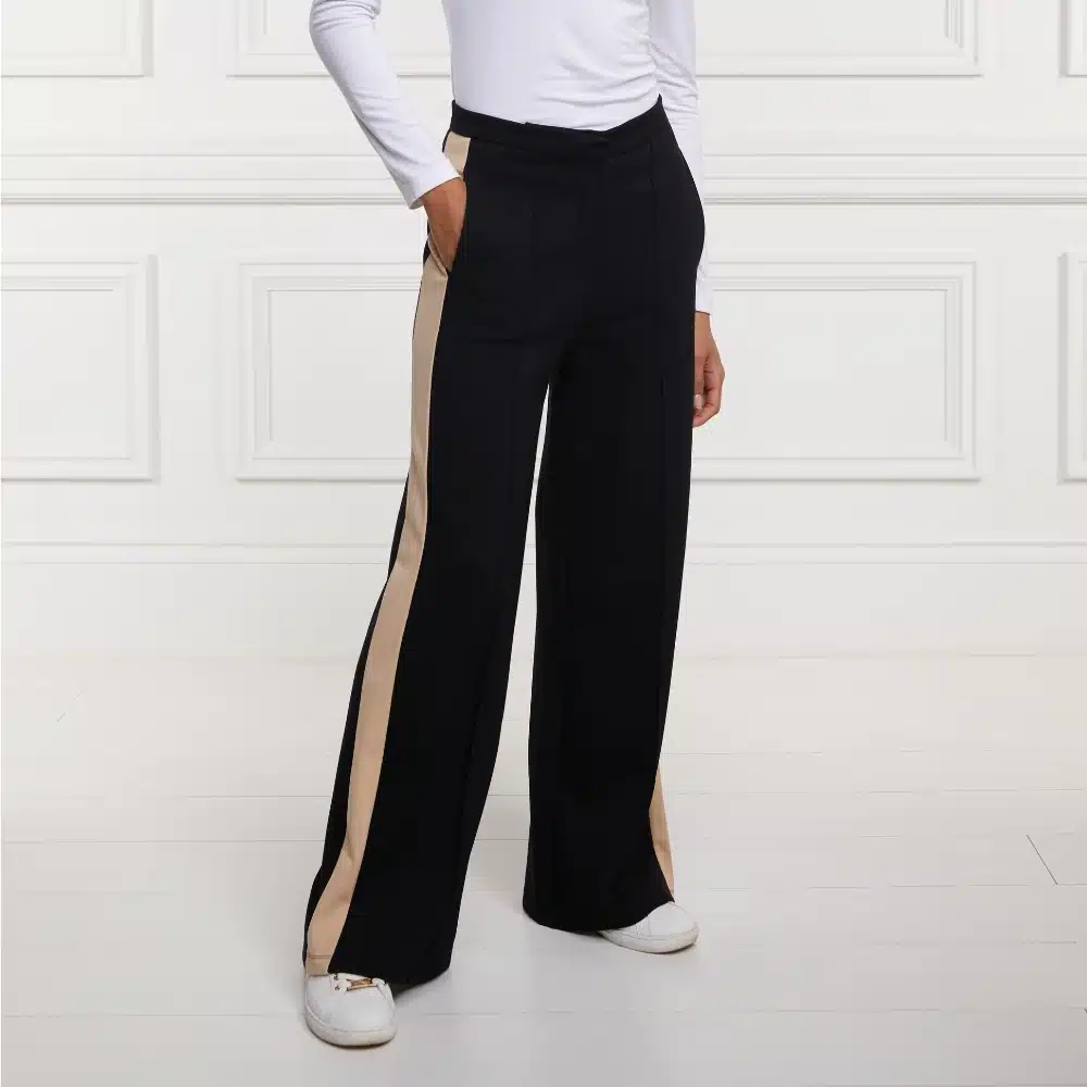 Holland Cooper Ladies Wide Leg Pant Trouser Black